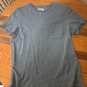 Taylor Stitch Pocket Tee in Dyed Indigo - S / 38